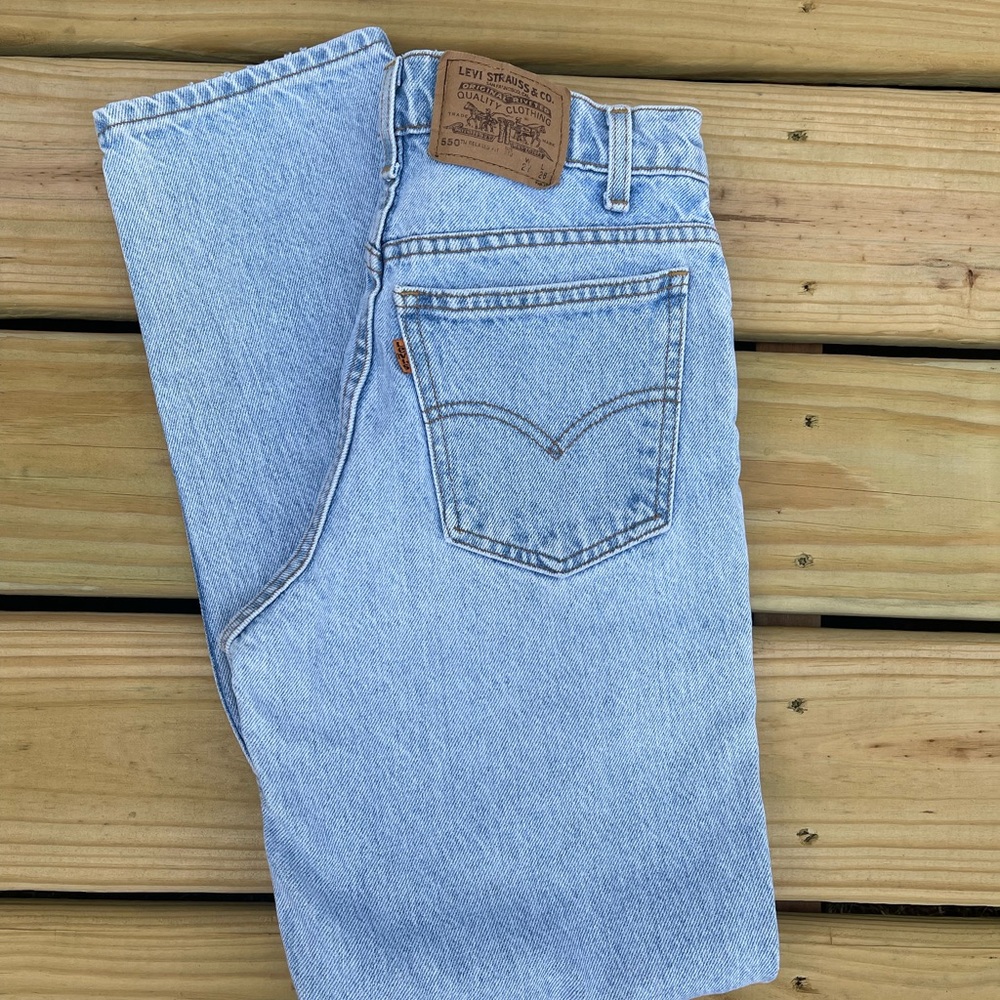 Levi's Light Blue Straight Leg Jeans